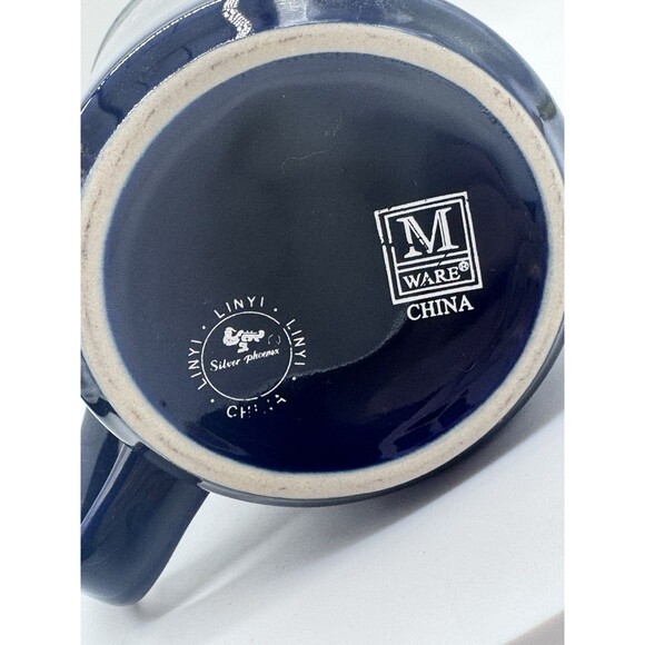 Sunoptics Surgical Coffee Mug Cup Ceramic Cobalt Blue White Advertising Decal - Picture 9 of 9